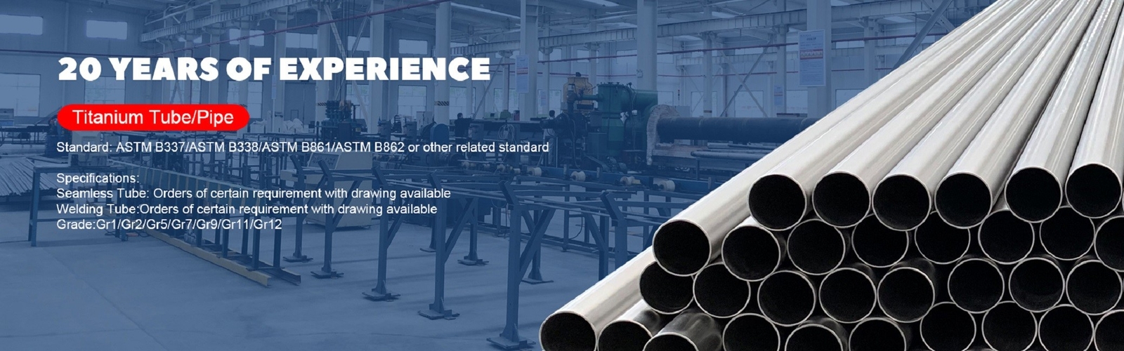 calidad Accesorios de tubería de titanio fábrica