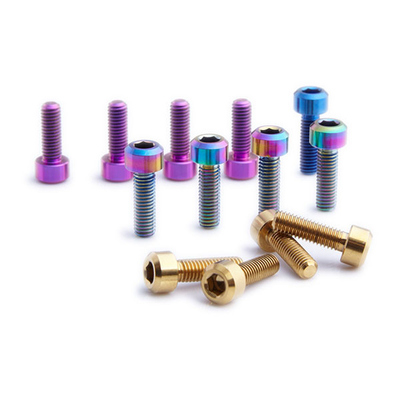 Bicycle Stem Bolt with washer Titanium DIN 912