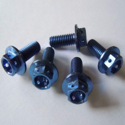 GR2 GR5 GR7 GR12 Hexagon Flange Titanium Bolts DIN6921 SIZE M2 - M36