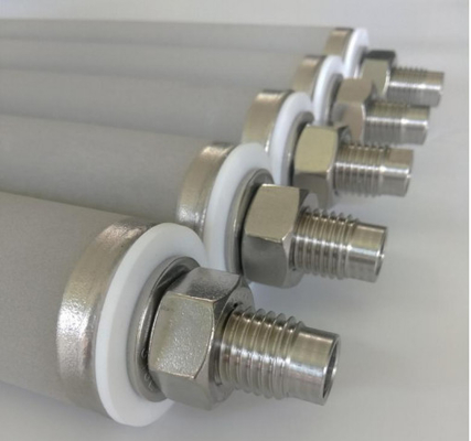 High Pressure Resistance Sintered Porous Filter for Gas/Liquid Filtration Cylindrical Construction