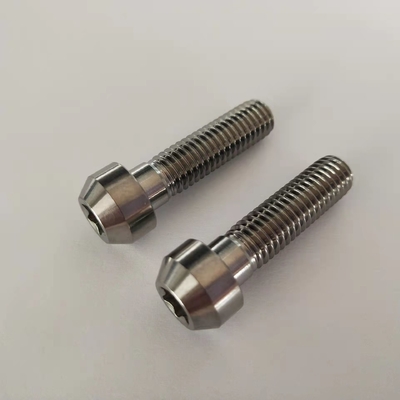 Customized Titanium Gr2 gr5 Torx Socket Head Bolts Screws for Bicycle Brake