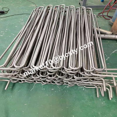 0.5mm To 10mm Titanium Coil Tubing Gr2 For Coil Coaxial Types Heat Exchanger