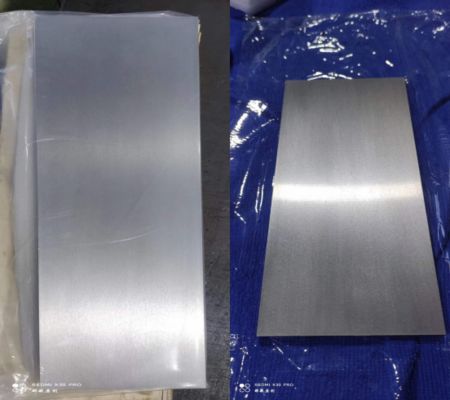 High Purity 99.95% Niobium Foil Sheet Plate Niobium Products