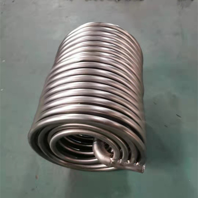 High Temperature Resistance Titanium Coil Heat Exchanger for Oil and Gas Industry